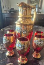 Glazen met Graffine, Collections, Verres & Petits Verres, Enlèvement, Comme neuf, Verre à soda