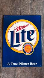Reclamebord miller Lite, Verzamelen, Merken en Reclamevoorwerpen, Ophalen of Verzenden, Reclamebord