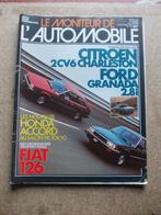 CITROEN CHARLESTON FORD GRANADA FIAT 126 HONDA ACCORD 1981, Ophalen of Verzenden, Gelezen, Ford
