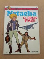Natacha - 11. Le grand pari / EO 1985, Gelezen, Walthéry-Laudec-Mittéï, Ophalen of Verzenden, Eén stripboek