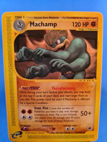 Machamp 51/165 - Expedition Base Set, Envoi, Comme neuf