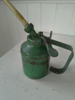 Oud groen oliepompje, Antiek en Kunst, Ophalen of Verzenden