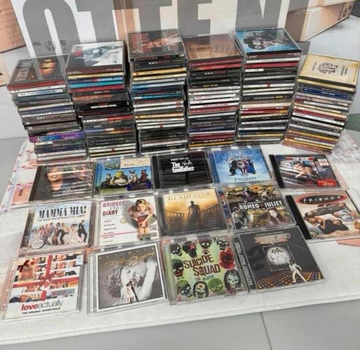 150+ Filmmuziek film CD Cds Partij titanic abba frozen ect, Cd's en Dvd's, Cd's | Filmmuziek en Soundtracks, Zo goed als nieuw