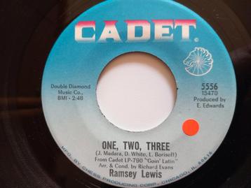 RAMSEY LEWIS. ONE TWO THREE. POPCORN 45T, Enlèvement ou Envoi, Comme neuf