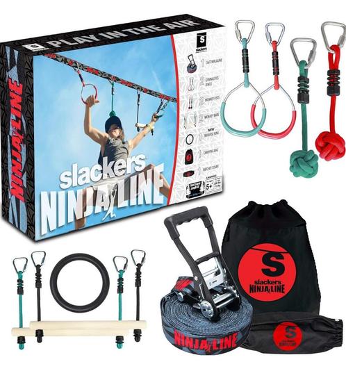 Kit de démarrage Slackers Ninja Line (Schildkröt), Sports & Fitness, Sports & Fitness Autre, Utilisé, Enlèvement ou Envoi