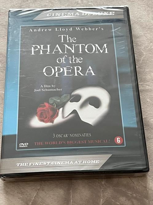 The Phantom of the Opera, Cd's en Dvd's, Dvd's | Muziek en Concerten, Nieuw in verpakking, Ophalen of Verzenden