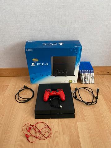 PS4 original + games te koop beschikbaar voor biedingen