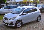 Peugeot 108 1.0 VTi/Benzine/HISTORY/GARANTIE, Auto's, Voorwielaandrijving, Stof, Zwart, Bedrijf