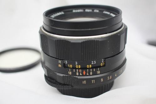 TAKUMAR 50 mm 1.4 (als nieuw) + adapterring mogelijk, Audio, Tv en Foto, Fotocamera's Analoog, Zo goed als nieuw, Spiegelreflex