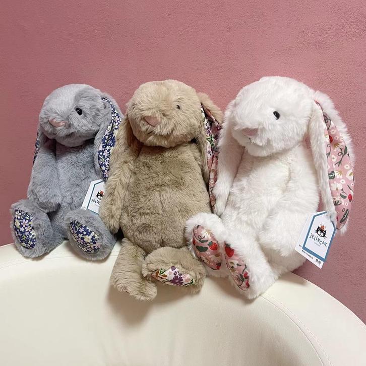 Jellycat Blossom Bunny - Nieuw, Kinderen en Baby's, Speelgoed | Knuffels en Pluche, Nieuw, Beer, Verzenden