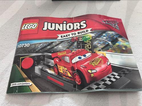 Lego juniors bliksem mcqueen lanceerder 10730, Kinderen en Baby's, Speelgoed | Racebanen, Gebruikt, Ophalen