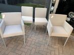 4 prachtige Manutti stoelen niet gebruikt voor tuin, Ophalen, Nieuw