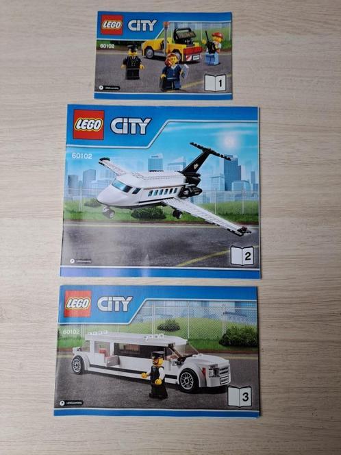 LOGO City 60102  Vliegveld VIP service, Kinderen en Baby's, Speelgoed | Duplo en Lego, Zo goed als nieuw, Lego, Complete set, Ophalen of Verzenden