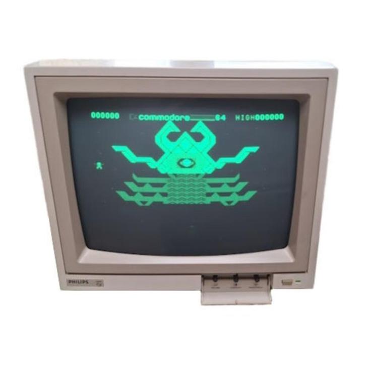 Philips BM7502 Groen Monochroom Monitor -  Vintage Retro, Computers en Software, Monitoren, Zo goed als nieuw, Ophalen of Verzenden