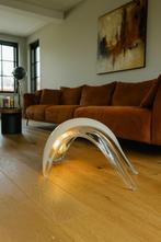 Vintage glazen Murano vloerlamp van Vistosi, Mid century vintage, Ophalen of Verzenden, Minder dan 100 cm, Glas