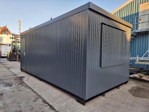 Kantoorunit, bureelcontainer, keuken, toilet 6x3 meter, Doe-het-zelf en Bouw, Palletwagens en Pompwagens, Zo goed als nieuw, Ophalen