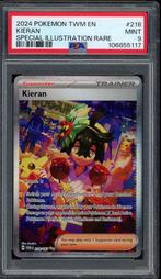 Kieran [SIR] PSA 9 - 218/167 - Twilight Masquerade 2024, Ophalen of Verzenden, Zo goed als nieuw, Losse kaart