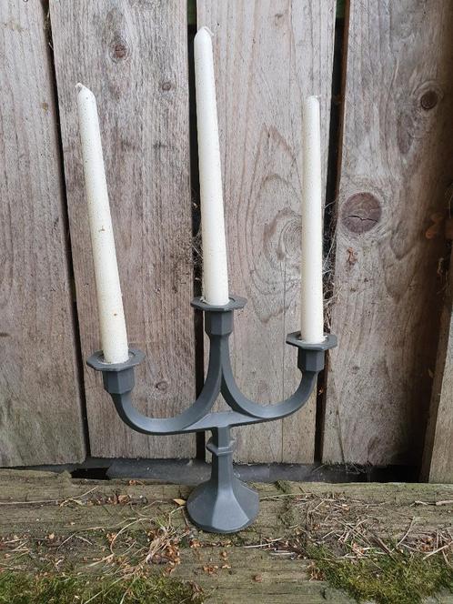kandelaar gietijzer - UITVERKOOP, Antiek en Kunst, Curiosa en Brocante, Ophalen of Verzenden