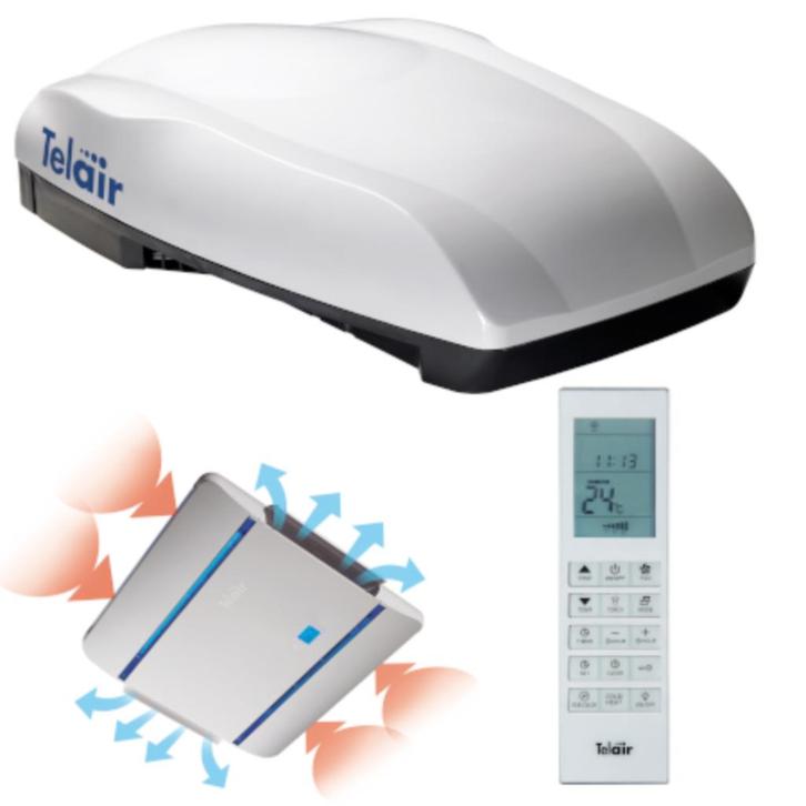 Telair Silent PLUS 8100H Nieuw model dak airco!️!!️❄️, Caravans en Kamperen, Caravanaccessoires, Nieuw, Ophalen