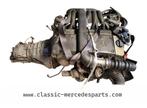 Motor om605 turbo compleet met handgeschakelde versnellingsb, Auto-onderdelen, Ophalen of Verzenden, Gebruikt, Mercedes-Benz