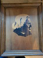 Mooie marqueterie van Hugo Verriest, Ophalen of Verzenden