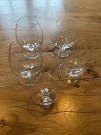 6 glazen korte drank, Enlèvement ou Envoi, Utilisé, Verres et Verres à shot