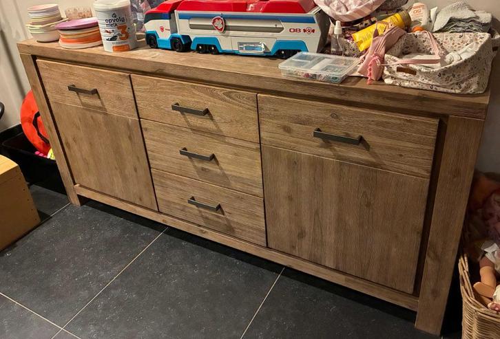 Dressoir Weba Adorno 1m80 2D-3L + baby verzorging opbouw, Huis en Inrichting, Kasten | Dressoirs, Zo goed als nieuw, 150 tot 200 cm