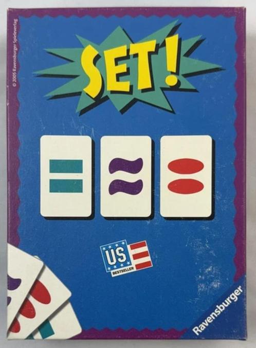 SET Ravensburger kaartspel gezelschapsspel spel compleet, Hobby en Vrije tijd, Gezelschapsspellen | Kaartspellen, Zo goed als nieuw