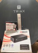 Triax schotel antenne 80cm, Audio, Tv en Foto, Schotelantennes, Ophalen, Gebruikt, (Schotel)antenne
