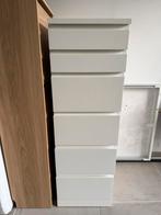 Malm ladekast met spiegel, Ophalen, Minder dan 50 cm, Gebruikt, 5 laden of meer