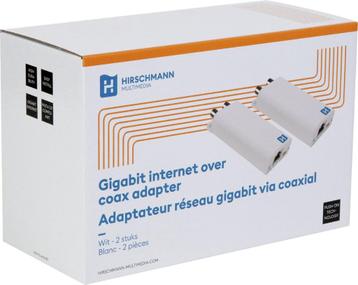 Hirschmann Gigabit internet over coax adapter - 2 stuks beschikbaar voor biedingen