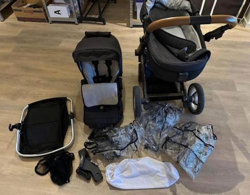 Mutsy I2 met alle toebehoren, Kinderen en Baby's, Kinderwagens en Combinaties, Gebruikt, Combiwagen, Mutsy, Luchtbanden, Met reiswieg
