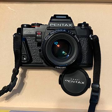 Pentax Program A, Pentax-A 50mm f1.7 *als nieuw beschikbaar voor biedingen