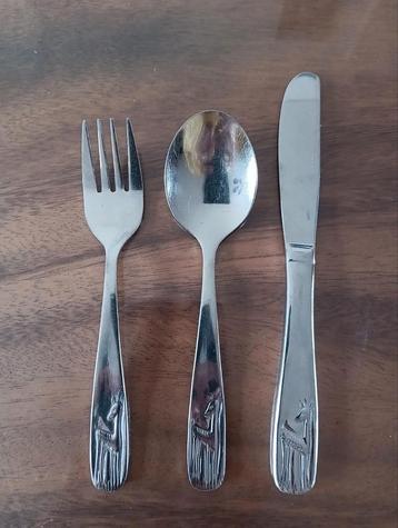 Amefa Kinderbestek Hertje  beschikbaar voor biedingen