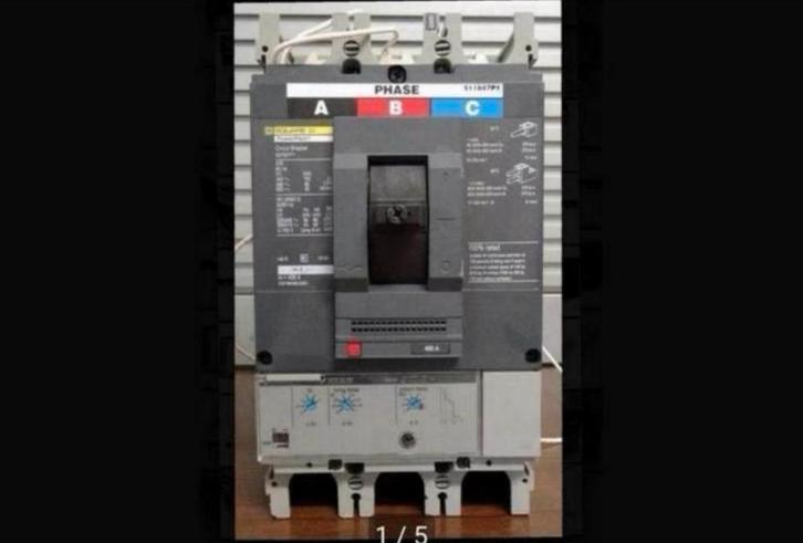 Square schakelkast Circuit-breaker D Powerpact 400amp 3-pole, Hobby en Vrije tijd, Elektronica-componenten, Nieuw, Ophalen of Verzenden