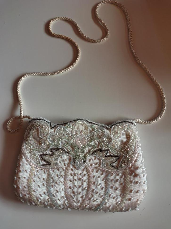 Mooie Gatsby witte schoudertas nieuw valentijn, Bijoux, Sacs & Beauté, Sacs | Sacs à bandoulière, Neuf, Autres marques, Blanc