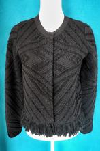 Elegante nieuwe gilet Liu - Jo. Gemaakt in Italie. Maat S., Maat 38/40 (M), Verzenden, Liu Jo, Zwart