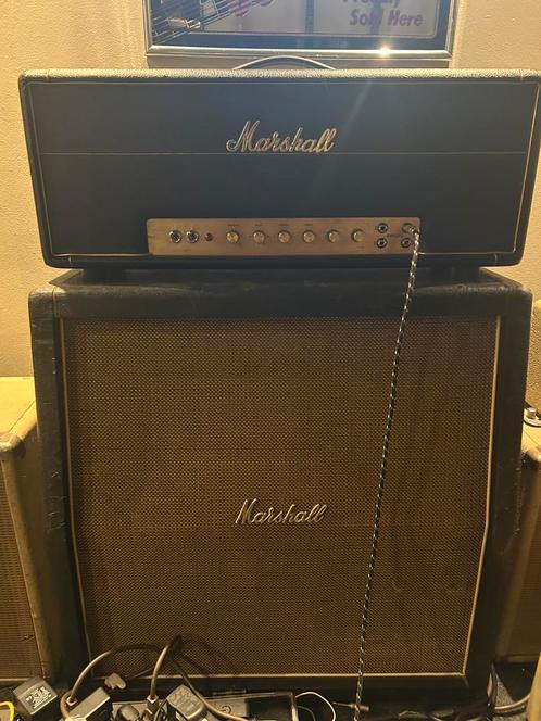 1969/70 Marshall super lead 100watt, Muziek en Instrumenten, Versterkers | Bas en Gitaar, Gebruikt, Ophalen