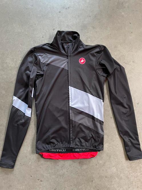 Castelli shirt met lange mouwen maat M, Fietsen en Brommers, Fietsaccessoires | Fietskleding, Zo goed als nieuw, Heren, Bovenkleding