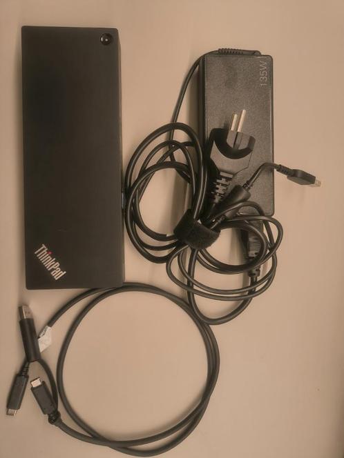 Lenovo Thuderbolt 3 dock, Computers en Software, Dockingstations, Gebruikt, Docking station, Ophalen of Verzenden