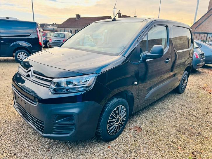 Citroen Berlingo 3-zit vele opties en garantie, Auto's, Citroën, Bedrijf, Te koop, Berlingo, Bluetooth, Diesel, Euro 6, Zwart