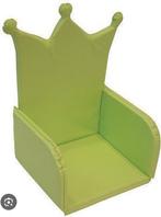 Verkleinkussen kroon voor eetstoel. Groen roze wit., Kinderen en Baby's, Kinderstoelen, Ophalen, Gebruikt