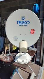 Superbe antenne satellite automatique Teleco 80cm skew, Comme neuf