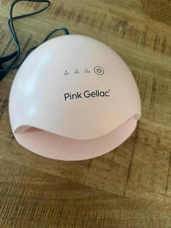 Pink Gellac Lamp, Handtassen en Accessoires, Uiterlijk | Cosmetica en Make-up, Zo goed als nieuw, Ophalen