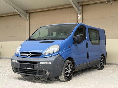 Opel Vivaro DOUBLE CABINE / RIJDT EN START NAAR BEHOREN, Auto's, Bestelwagens en Lichte vracht, Bedrijf, Te koop, ABS, Airbags