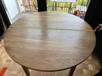 Uitschuifbare houten tafel, Overige materialen, 100 tot 150 cm, 100 tot 150 cm, Rond