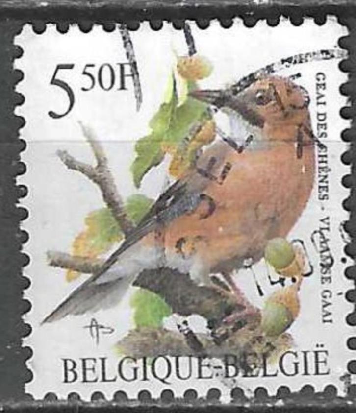 Belgie 1992 - Yvert/OBP 2526 - Vlaamse Gaai - 5.50 F. (ST), Postzegels en Munten, Postzegels | Europa | België, Voertuigen, Gestempeld