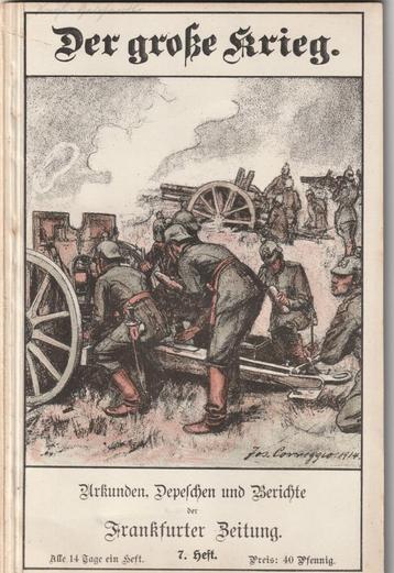 Der Große Krieg heft 7, Enlèvement ou Envoi