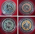 Autriche : 4 x 10 euros Himmlian Boats proof 2017-2018, Timbres & Monnaies, Monnaies | Europe | Monnaies euro, Envoi, Autriche