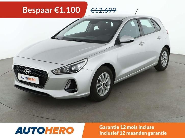 Hyundai i30 1.4 TDGI Passion + (bj 2018, automaat), Auto's, Hyundai, Te koop, i30, ABS, Airbags, Airconditioning, Bluetooth, Boordcomputer